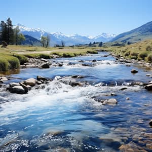 Aguas Tranquilas: Meditación A Orillas Del Río Con Coral - Naturaleza FX