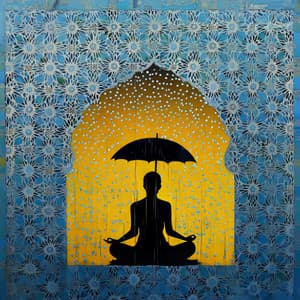 Work in the Drizzle - Rain Paris