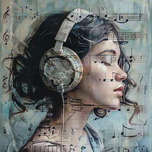 Evening Calm Music: Serene Melodic Echoes - Focus on Breathing