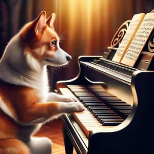 Canine Melodies: Dogs' Piano Sessions - Piano