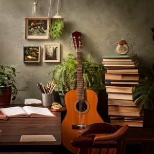 Focused Strings: Guitar Music for Study and Work - Guitar & Nature Sounds Academy