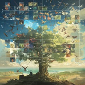 Celestial Cascade: Piano Rainfall in the Little One's Fantasy - Piano Radiance