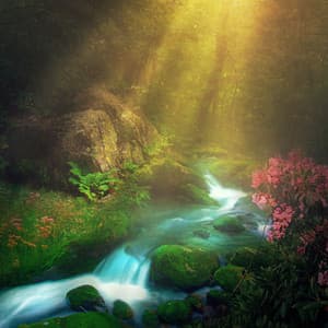 Stream of Calm: Meditative Rhythms - Restful Music Concort