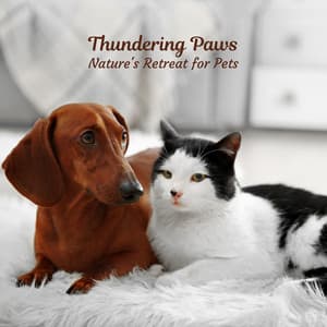 Thundering Paws: Nature's Retreat for Pets - Rain Rec.