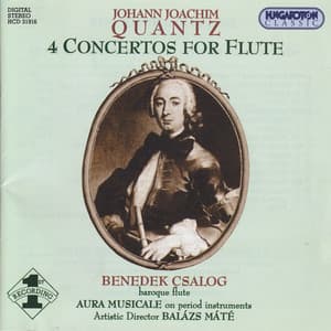 Quantz: 4 Flute Concertos - Johann Joachim Quantz