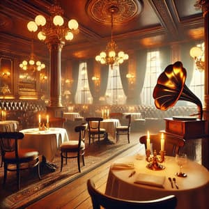 Vintage Restaurant Lounge Background - Johny Cotrena