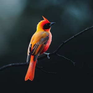 Zen De La Naturaleza: Aves En La Meditación Binaural De La Lluvia - 80 88 Hz - Meditación Con Ruido Rosado