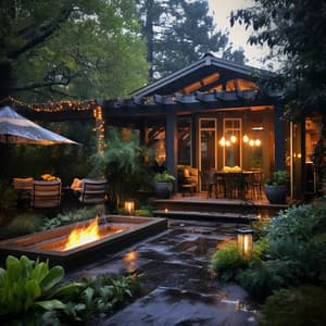 Relaxing Rain and Fire: Peace of Mind Oasis - Relaxation Guru