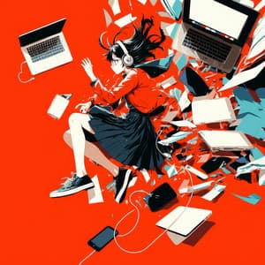 Viaje de Jazz en la Cima del Edificio con Ondas Lofi - Early Morning Jazz Playlist