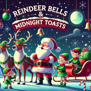 Reindeer Bells & Midnight Toasts - Holiday Christmas Music Playlist