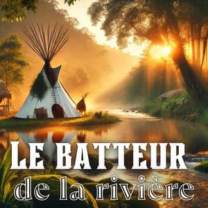 Le batteur de la rivière: Musique de méditation chamanique et sons de l'eau qui coule, Musique de guérison tribale - Méditation Sanctuaire de Guérison