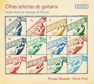 Cifras selectas de guitarra: Guitar Muic by Santiago de Murcia - Santiago De Murcia