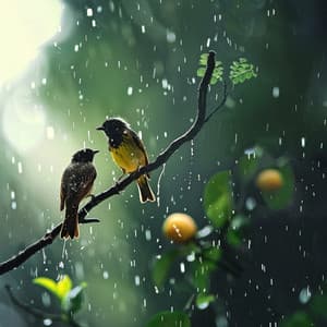 Binaural Yoga Harmony: Rain and Nature Birds for Balance - Yoga Piano Guru