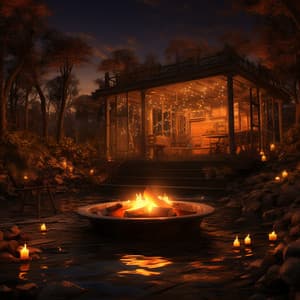 Debajo De Las Estrellas: Música Relajante Y Fuego - Biblioteca de sonidos de la naturaleza