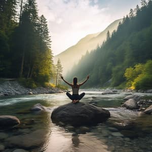 Flowing Asanas: Yoga by the Stream Nocturne - Good Morning Music