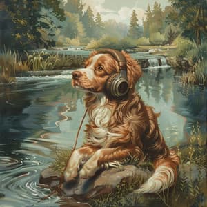 Dogs at the River: Playful Water Music - Puppy Music