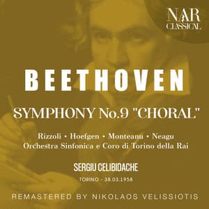BEETHOVEN: SYMPHONY No. 9 "CHORAL" - Ludwig van Beethoven