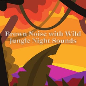 Brown Noise with Wild Jungle Night Sounds & the Forest, Loopable - Frog Sounds Channel
