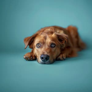 Sonidos Binaurales Del Océano Para Mascotas Felices - Cachorro durmiendo RW
