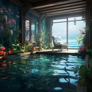 Spa Water Serenity: Calming Stream Sounds - Amazing Spa Music