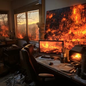 Music for Fire: Work Inferno Rhythms - Moon Tunes