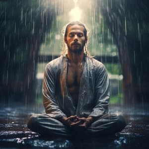 Duchas Binaurales: Ecos De Meditación En La Lluvia - Energía orbital de 432 Hz