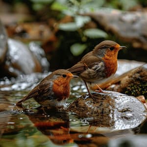 Binaural Relaxation with Creek Birds and Nature Melodies - Himalaya Nature