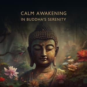 Calm Awakening in Buddha's Serenity: Tibetan Singing Bowls, Buddhist Meditation, Lotus Temple of Zen - Buddhism Academy