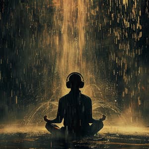 Binaural Rain: Zen Meditation Echoes - Relaxation And Meditation