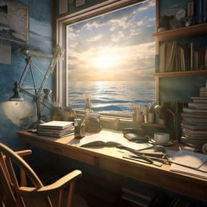 Ocean Wisdom: Calm Study Rhythm - Cleaning Music