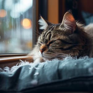 Paisaje Sonoro Binaural Calmante Para Gatos: Lluvia Tranquila Para Felinos Estresados - Guru de música tranquila