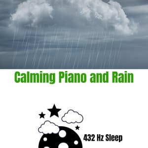 Calming Piano and Rain - 432 Hz Sleep