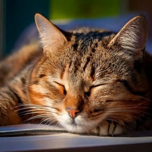 Cozy Lofi Ambience for Sleeping Cats - Songs for Cats