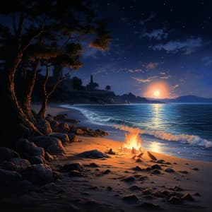 Wavey Zen Campfire Meditations: Binaural Beats for Drifting Away to Inner Peace - Orbinaural