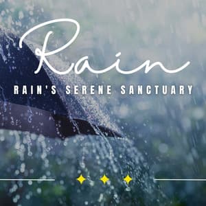 Rain's Serene Sanctuary: Meditative Rainfall - Rain Storm Sounds