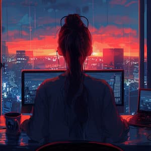 Relaxation Lofi Tunes for the Night - Productive Chill Music