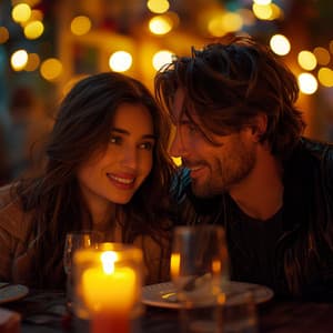 Candlelight Enhances Romance - Philip De Blue