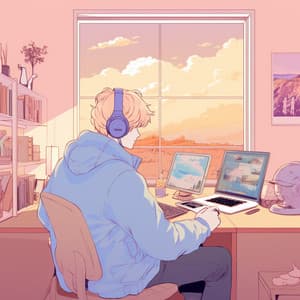 Música Para Trabajo Ininterrumpido: Pulso De Productividad - Lista de reproducción feliz para relajarse