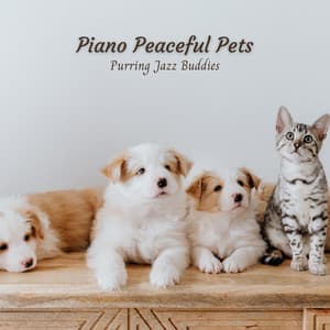 Piano Peaceful Pets: Purring Jazz Buddies - Piano dust Covers