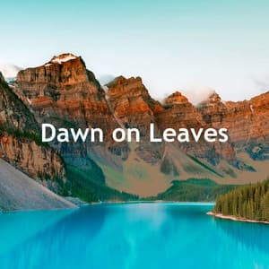Dawn on Leaves - Sonic Nature