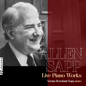 Allen Sapp: Live Piano Works - Allen Sapp