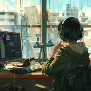 Focused Beats Lofi: Enhancing Work Efficiency - Gentle Rest Lofi