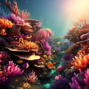 La Sinfonía Oceánica De La Naturaleza: Un Sereno Paisaje Acuático - Restaurante de Musica de Lujo