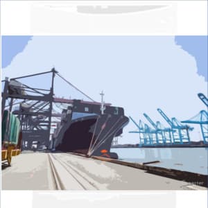Shipping Yard Sounds for Background Sound and White Noise - Baby Sleep Baby Sounds