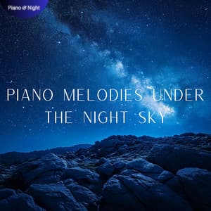Piano Melodies under the Night Sky - Piano & Night