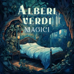 Alberi verdi magici: Atmosfera di bosco incantato per un sonno tranquillo - Musica tranquilla accademia