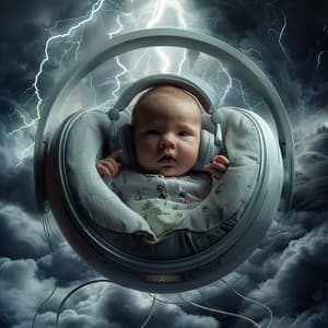 Baby's Thunder Echoes: Gentle Music - Nursery Rhyme Time