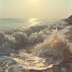 Mareas De Meditación: Pulso Oceánico Binaural - Ruido Blanco Para Meditación Profunda