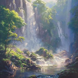 Sonidos Suaves De Cascada: Sonidos Relajantes Para Dormir - Colección de música para un sueño reparador