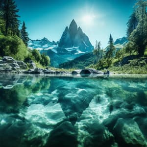 Mystical Lakeside Water Anthem: Lakeside Rhythm - Hypnosis Nature Sounds Universe